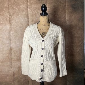 Cottagecore Irish Wool Sweater Academia Vibes